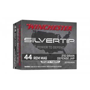 WIN SILVERTIP 44 REM MAG 210 GR JHP