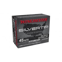 WIN SILVERTIP 45ACP 185GR HP 20/200