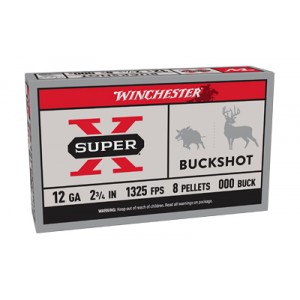 WIN SUPERX 12GA 2.75 00BK 9PEL 5/250