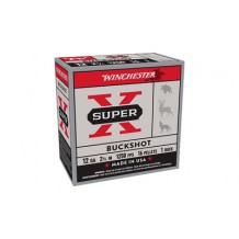 WIN SUPERX 12GA 2.75 BUCKSHOT 25/250