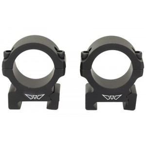 WARNE VAPOR HORIZ 30MM RINGS MED